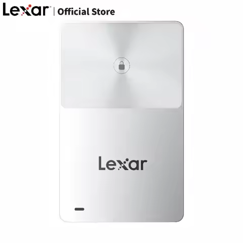 Lexar Portable External Hard Drive SL280 512GB 1TB with NFC Encryption for Secure Mobile Storage