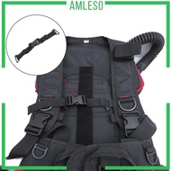 [Amleso] Chest Strap, BCD Quick Release for 2.5cm Replacement Strap, Adjustable Removable Portable C