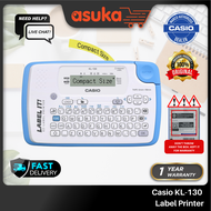 Casio Label It KL-120 18mm 2-Line Compact Label Printer original (1 years warranty)/ Casio KL-130 La