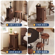 Eating Bench Multifunctional Round Dining Table Table Combination Foldable Stool Household Tea Low S