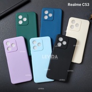 Realme Note 50 Realme C53 Macaron Square Edge / Case Liquid Square Realme Note 50 Realme C53