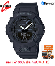 Win Watch Shop นาฬิกา CASIO G-SHOCK G-SQUAD รุ่น GBA-800-1A นาฬิกาผู้ชาย สายเรซิ่น สีดำ- มั่นใจ ของแ