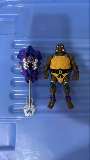Playmates TMNT 1997 忍者龜 Mutant Masters Water Warrior Donatello Action Figure 裝著 變身 變形 可動 人偶