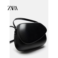 ZARA Spring New Product Womens Bag Asymmetric Flip Minimalist Box Crossbody Bag 6513311 800