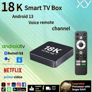 New 18K Intelligent MXQ Android TV Box Android 13.0 Latest Unlock Full Channel+Movie WIFI 2.4/5G WIF