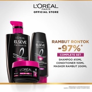 [PAKET LENGKAP] LOreal Paris Elseve Fall Resist 3X Complete Set - Rangkaian Perawatan Lengkap Untuk 