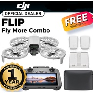 DJI Flip All-In-One Vlog Camera Drone with Foldable Full-Coverage Propeller Guard AI Subject Trackin