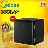 SYK Midea MDRD88FGD30 Mini Bar Fridge 1 Door Mini Fridge Home Kitchen Appliances Peti Sejuk Dapur 45