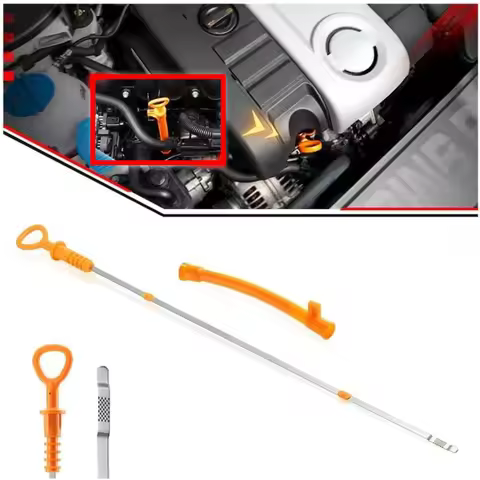 Engine Oil Dipstick for 2011-2015 Jetta CKJA Fits 1999-2006 Golf Passat EA113 Beetle 2.0L 8V /1.8T R