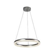 ไฟช่อ LED CARINI KM1858-450 24 วัตต์ DAYLIGHT/COOL WHITE/WARM WHITE สีใส/เงิน 1 หัว (1316468)