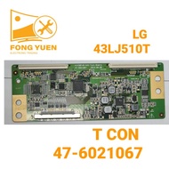 LG TV TCON BOARD OPTIONAL WITH RIBBON 43LJ510T (Version-1)