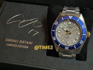 日本版  Seiko  Prospex  1965 Heritage 大谷翔平  簽名版  SBDC222  6R55  錶徑40mm  弧形藍寶石水晶鏡  Automatic 3 days watc