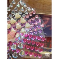 3d heart-shaped multifunction decorative stickers
