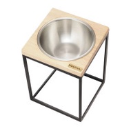 Barketek - S/m/l Mod ชามอาหารสุนัข ชามอาหารแมว ยกสูง - Series Natural,xl