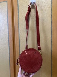 Longchamp小腰包💡Cavalcade Round Suede Belt Bag