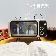Watching Video Mobile Phone Stand Mobile Phone Stand Retro Desktop Audio Modeling Bluetooth Speaker 