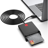 Pembaca Kad Pintar Jenis-C Pengisytiharan Cukai Bank Pembaca Kad IC Penulis Kad ID Pembaca Kad Pinta