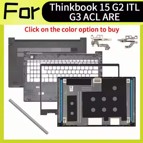 Silver Gray Laptop Accessorie For ThinkBook 15 G2 ARE ThinkBook 15 G2 ITL Replacement Housing Case
