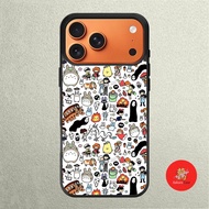 iphone Case 17 16 15 14 13 12 11 X XR Xs 8 7 6 5 Plus Air Softcase Gibli Studio CharactersPro Max