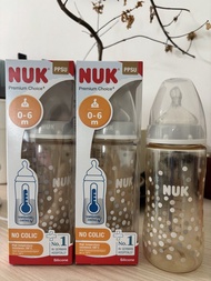 全新NUK PPSU 奶樽 NUK Premium Choice+ PPSU Bottle 300ml (0-6m)