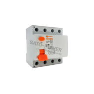 QUBIX l PR8HM 25A เบรกเกอร์กันดูด กระแสสลับ AC เมนเบรกเกอร์ 3L-N 3เฟส 4Pole 25A RCD Main Breaker l อ