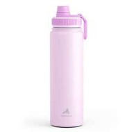 18/26/40 Oz Insulated Stainless Steel Sports Water Bottle With Spout & Handle Lids,Wide Mouth Water 