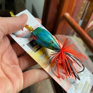 3D Snake Head Wood Imitation Lure - KK Thailand aghxbajj666