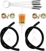 1/4 Inch Fuel Line Gas Filter Compatible with Kawasaki FE290 FE350 FH500V 17HP FH680V-AS01 23HP Kohl