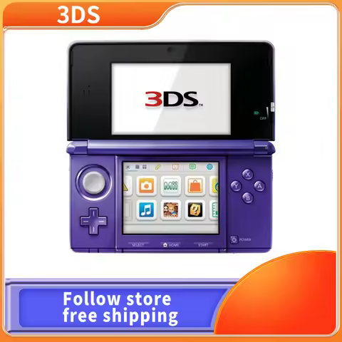 Original Refuebished 3DS 3DSXL 3DSLL handheld game console free games nitendo 3ds new3ds xl 32GB/64g