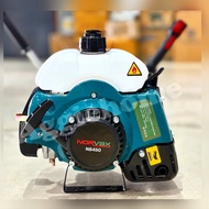 NORVAX เครื่องตัดหญ้า (ตัวเลือก NB450 สีเขียว ทรงมากิต้า/NB411 ทรงโรบิ้น สีแดง) เครื่อง 2จังหวะ 2.2ม