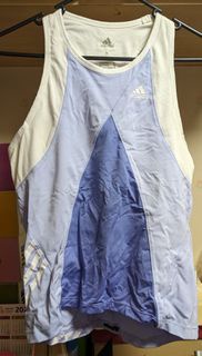 Adidas全新運動背心 Snova Racer B W Tank Top XL