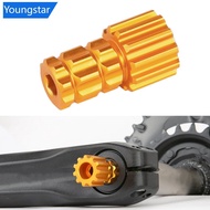 【FY】  Bike Crank Remove Install Tool Bicycle Crank Arm Cover Screw Wrench Cycling Crankset Installat