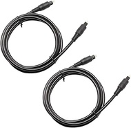 2 Pack Digital Optical Audio Cable - 6 Feet, DaKuan Home Theater Fiber Optic Toslink Male to Male Go