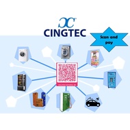 QR Pay E-Wallet Laundry Dobi Washing Machine Dryer Token Changer Claw Machine Massage Chair Vending 