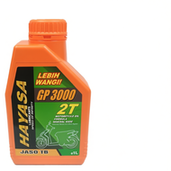 Hayasa GP3000 2T Engine Oil 1.0L – High Performance for 2-Stroke Motorcycles