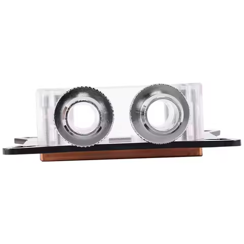 J1UL1N Gpu Water Block Cooling Double Channel Of Copper Column Video Image Card Water Cooler Radiato