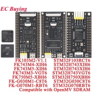 STM32H743XIH6 STM32H750XBH6 STM32H743VGT6 STM32G070RBT6 STM32F103RCT6 STM32 Core Development Board C