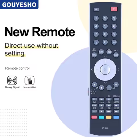 New CT-8003 Remote Control For Toshiba TV CT-90283 37WLT66A 42WLT66A 47WLT66A