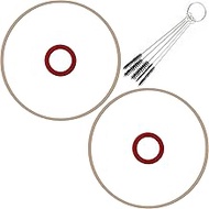 GCV160 Carburetor Bowl Gasket Kit Compatible with H-onda G150 G200 G300 G400 GC135 GC160 GC190 GC190