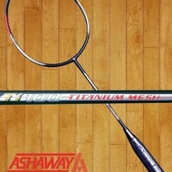 promo!! raket badminton - raket ashaway ti 100 titanium mesh free grip