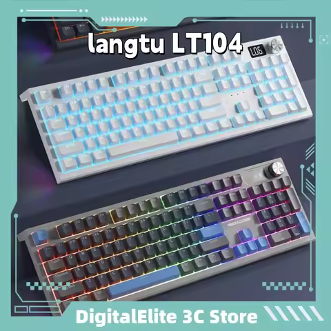 Langtu LT104 single-mode wired mechanical keyboard computer office games competitive universal keybo