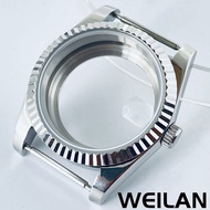 36 มม.40 มม.พร้อมสร้อยข้อมือประธานาธิบดีคริสตัลแก้วแซฟไฟร์เหมาะสําหรับ NH34 NH35 NH36 NH70NH72ETA 28