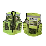 Rela POD Vest Siap Logo SIZE S TO 10XL READY STOCK