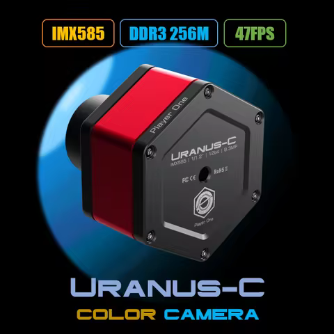 Player One Camera Uranus-C USB3.0 Color Planetary Camera IMX585 Astronomical Photography LD2100A