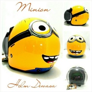 Helm Bogo Minions / Minion / Dispicable Me / Retro / Kuning
