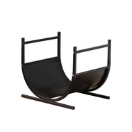 Racks Firewood 4 0B Log Rack, Minimalist Black Iron Storage Solutions