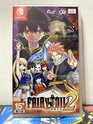 《今日快閃價》（中古二手）Switch NS遊戲 魔導少年2 / 妖精的尾巴 2 / 魔導少年 2 / FAIRY TAIL 2  港版中文日文版