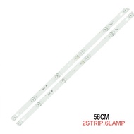 2pcs TV Backlight L32P1A LED Backlight Strip 32HR330M06A8/A5V1 4C-LB3206-HR08J/HR01J 2 6V 6