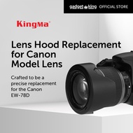 [KingMa] EW-78D Replacement Lens Hood for Canon Model Lens
