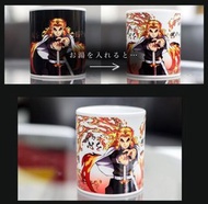 全新 感溫變色馬克杯 ufotable限定 劇場版 鬼滅之刃 無限列車編 心を燃やせ 煉獄杏壽郎 炎柱 杯